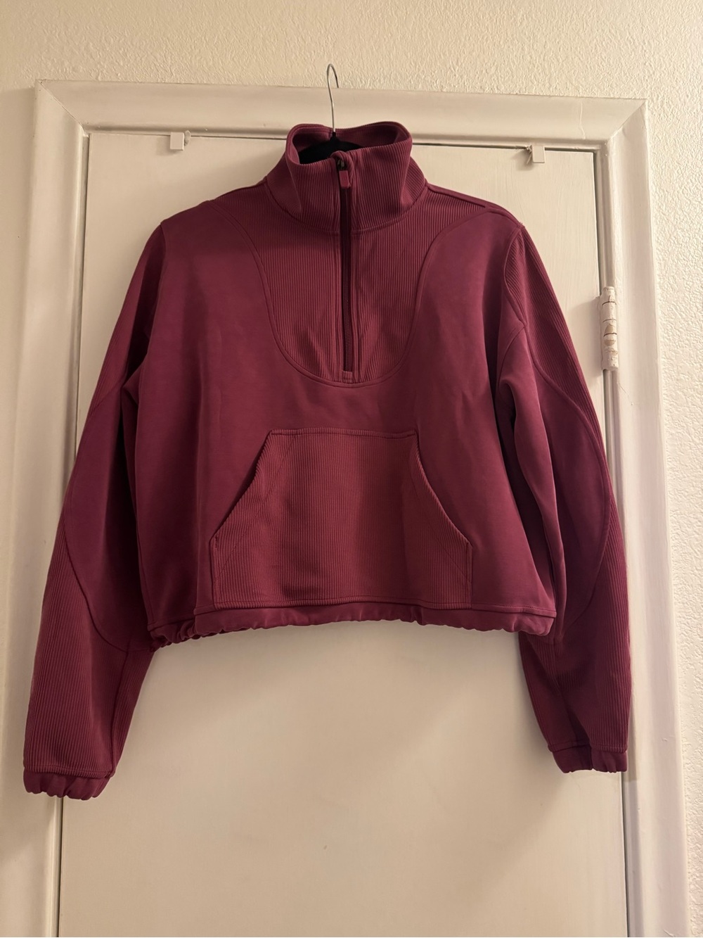 Lululemon Brushed Softstreme Ribbed Half Zip